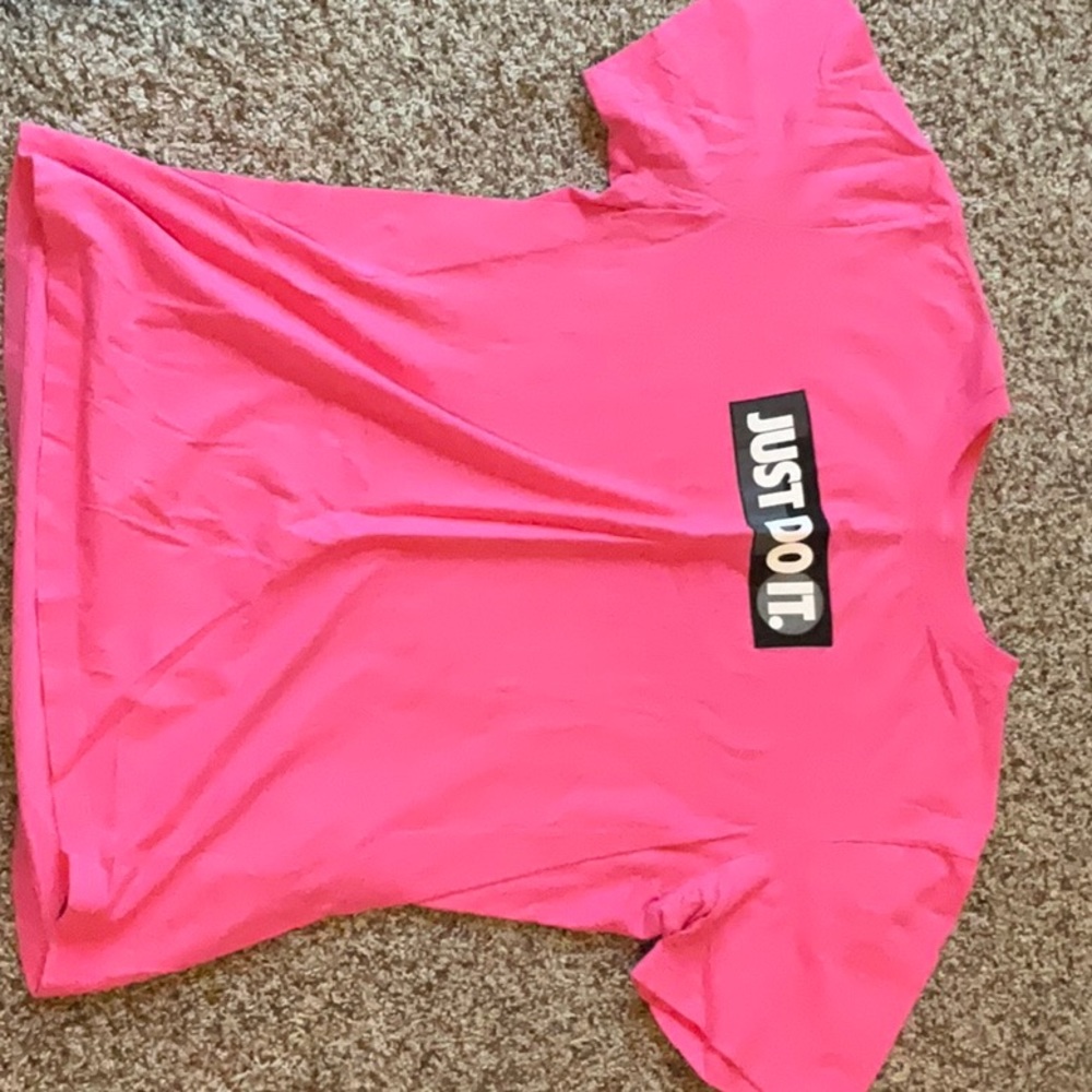 Nike Just Do It Pink Tshirt